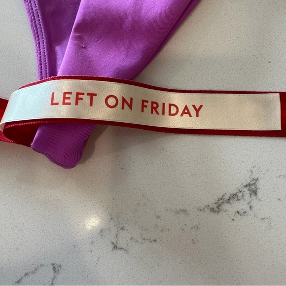 **NWT** Left On Friday Bold Magenta Bikini Bottom - Picture 7 of 10